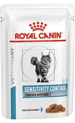 Royal Canin Vet Sensitivity Control Feline with Chicken & Rice in Gravy | Wet (Saqueta) 12x 85